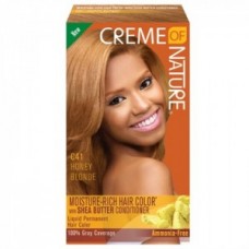 Creme Of Nature Moisture Rich Hair Color Kit C41 Honey Blonde